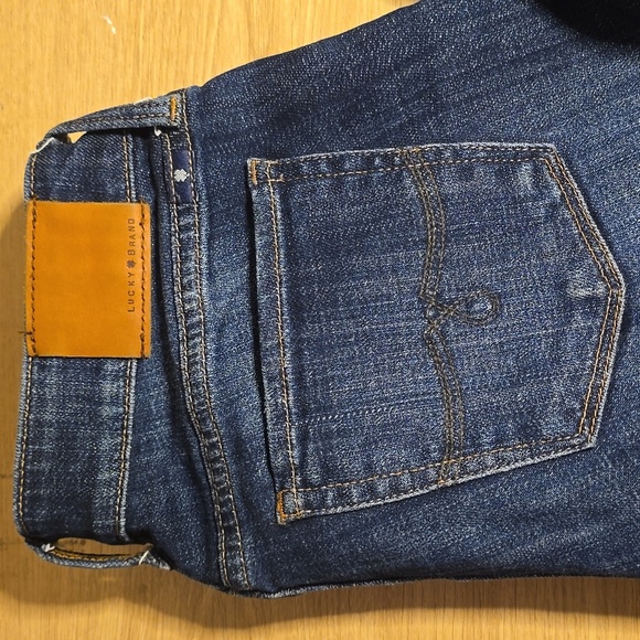 Lucky Brand Blue Ankle Cropped Skinny Jeans 0/25 - Picture 4 of 4